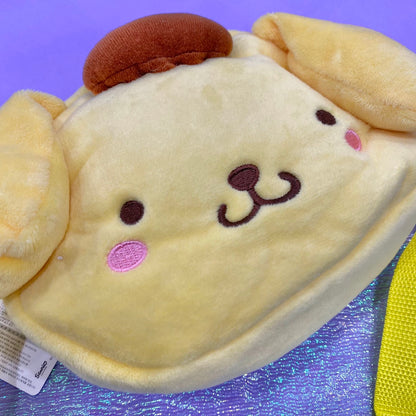 Pompompurin Face Cross Body Bag