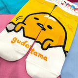 Sanrio Couple Sneakers Socks "Gudetama"