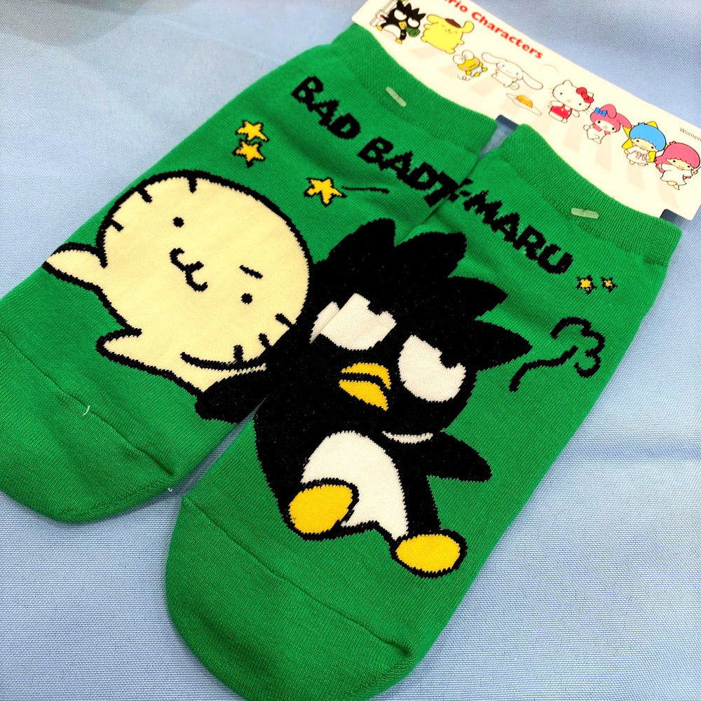 Sanrio Couple Sneakers Socks "Badtz Maru"