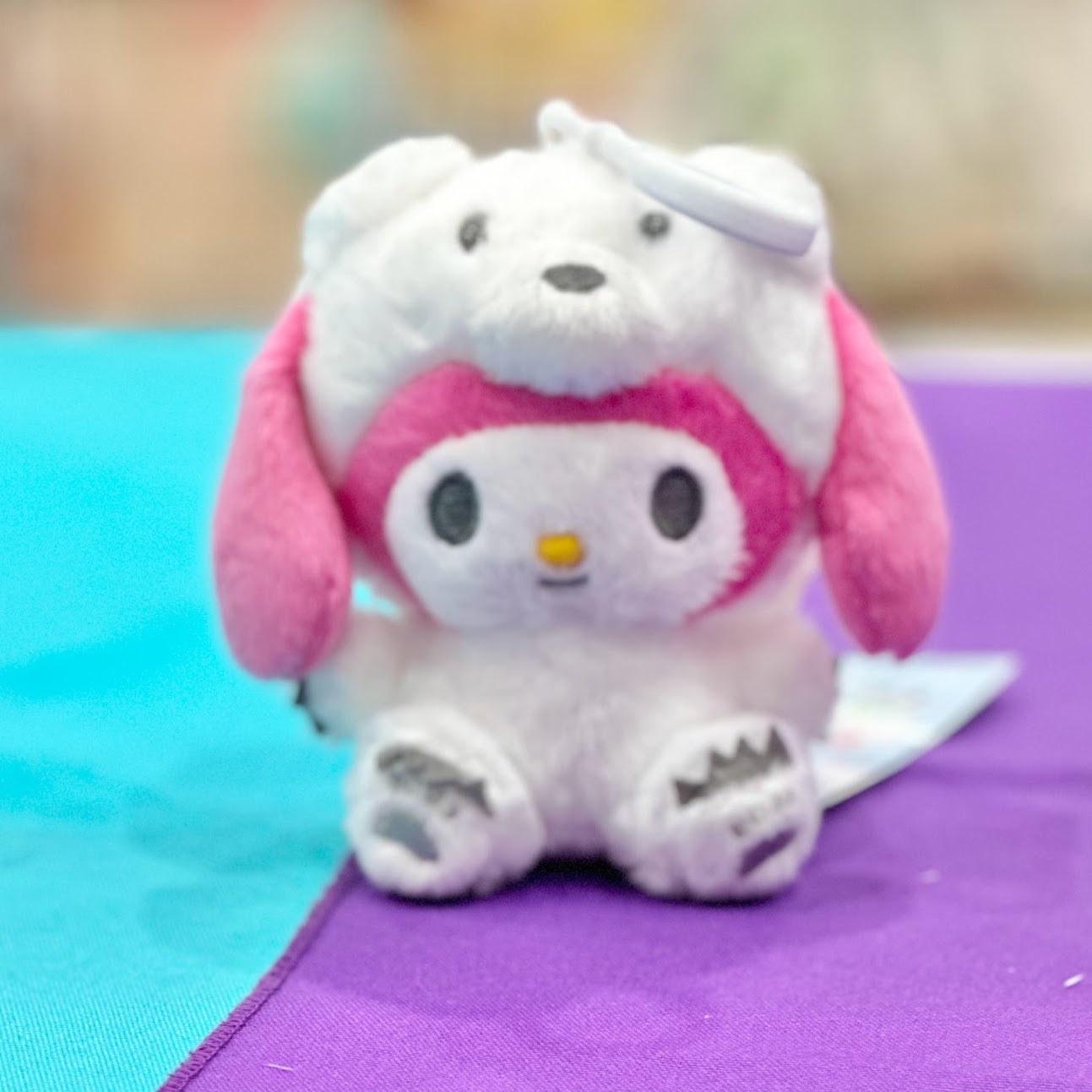 My Melody "Polar Bear" Ice Island Mascot Clip-On Plush