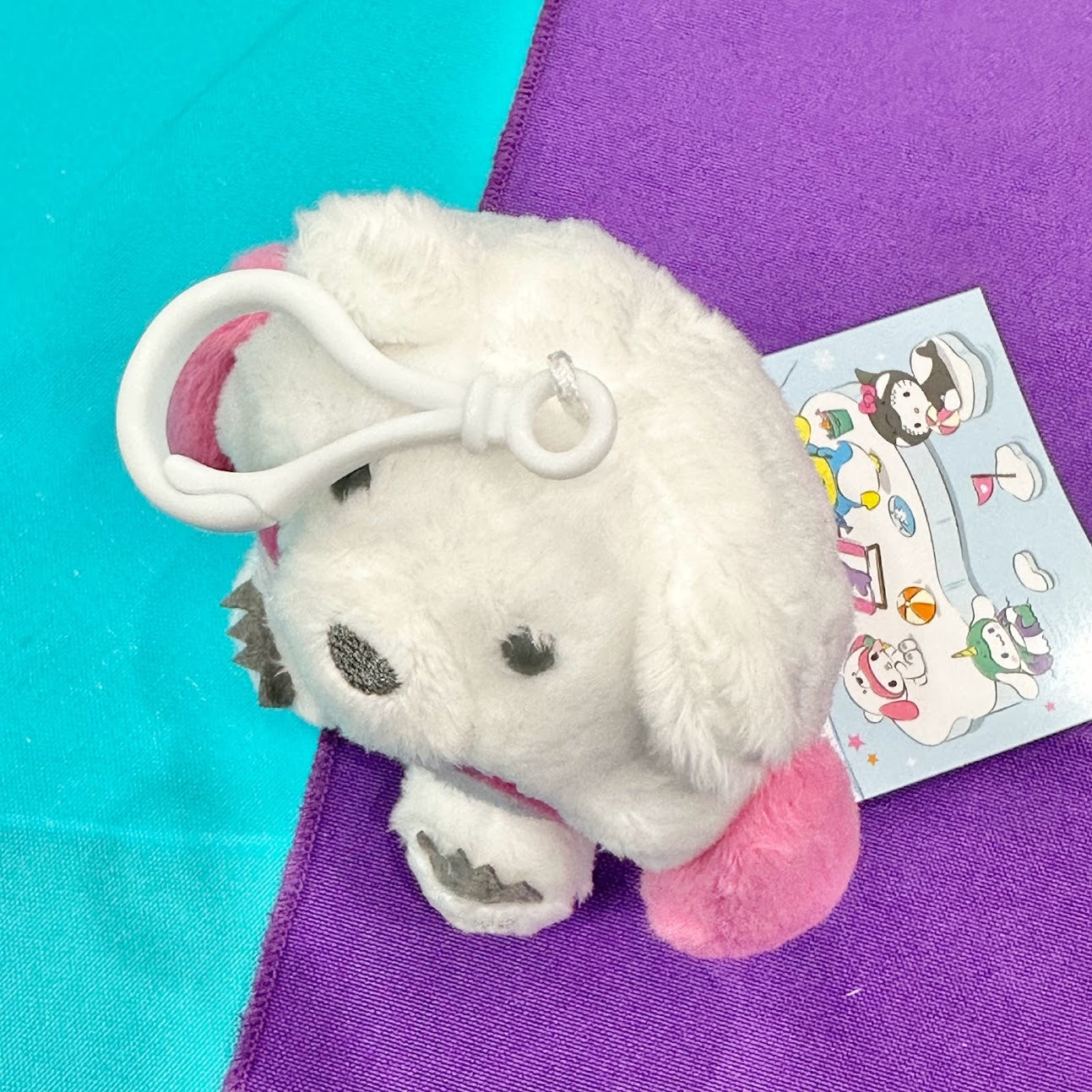 My Melody "Polar Bear" Ice Island Mascot Clip-On Plush