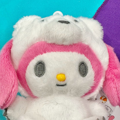 My Melody "Polar Bear" Ice Island Mascot Clip-On Plush