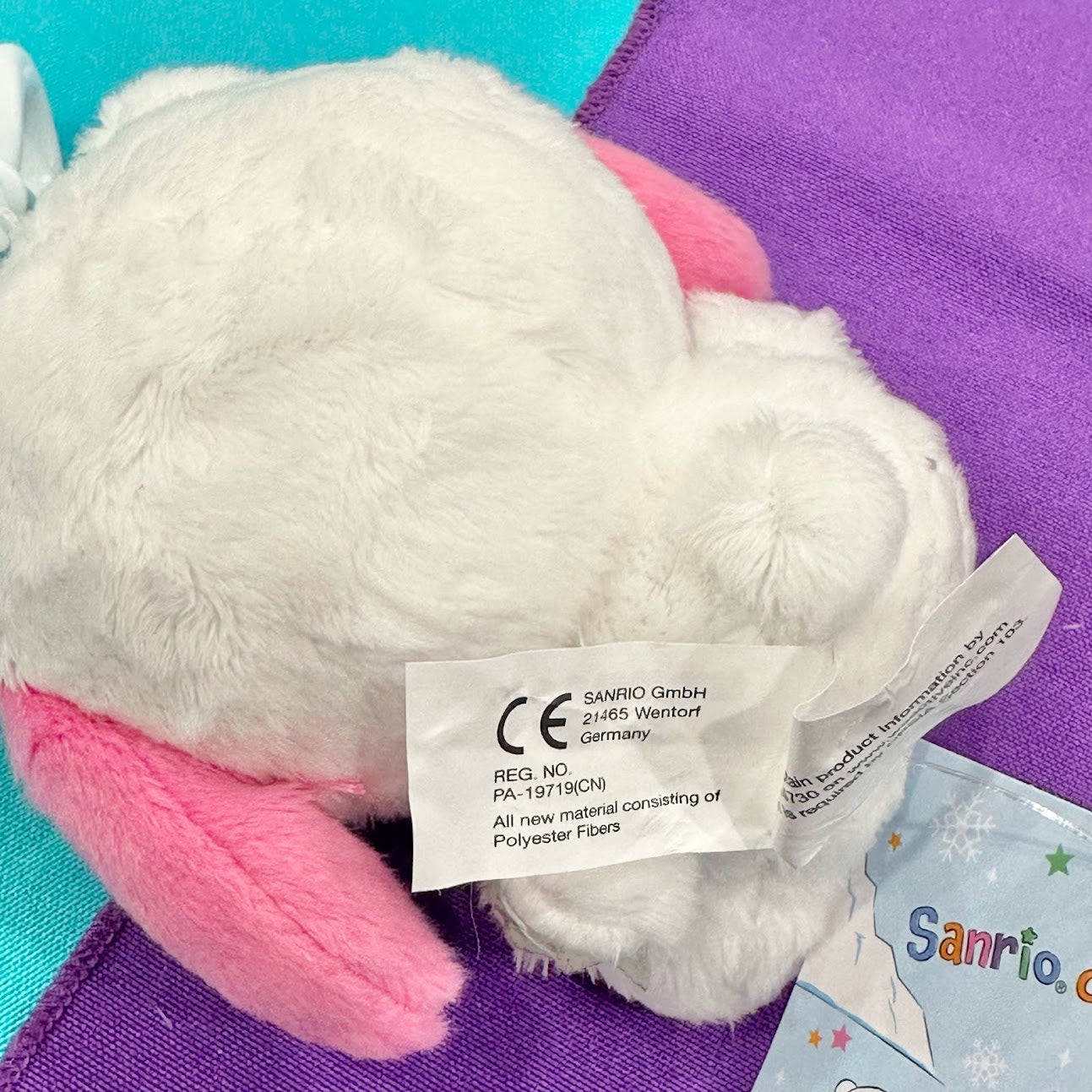 My Melody "Polar Bear" Ice Island Mascot Clip-On Plush