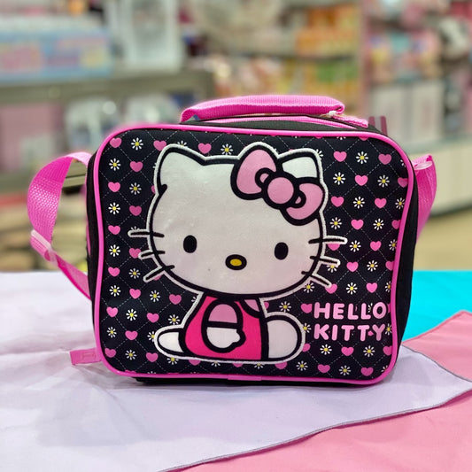 Hello Kitty "Heart Black" Lunch Bag