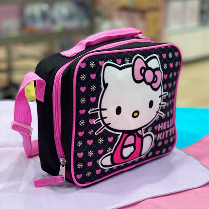Hello Kitty "Heart Black" Lunch Bag