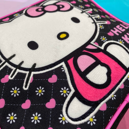 Hello Kitty "Heart Black" Lunch Bag
