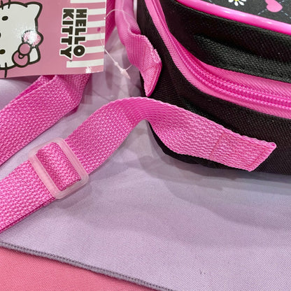 Hello Kitty "Heart Black" Lunch Bag