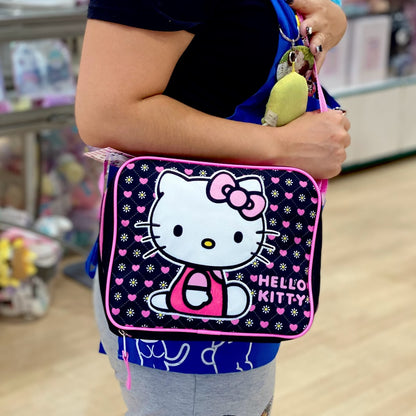 Hello Kitty "Heart Black" Lunch Bag