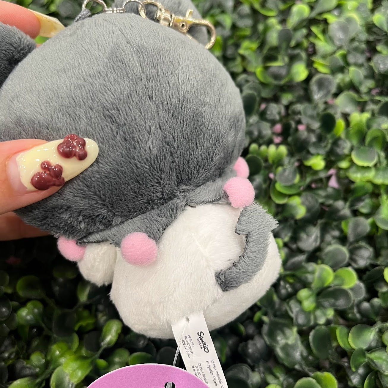 Kuromi "Kyun" Mascot Plush