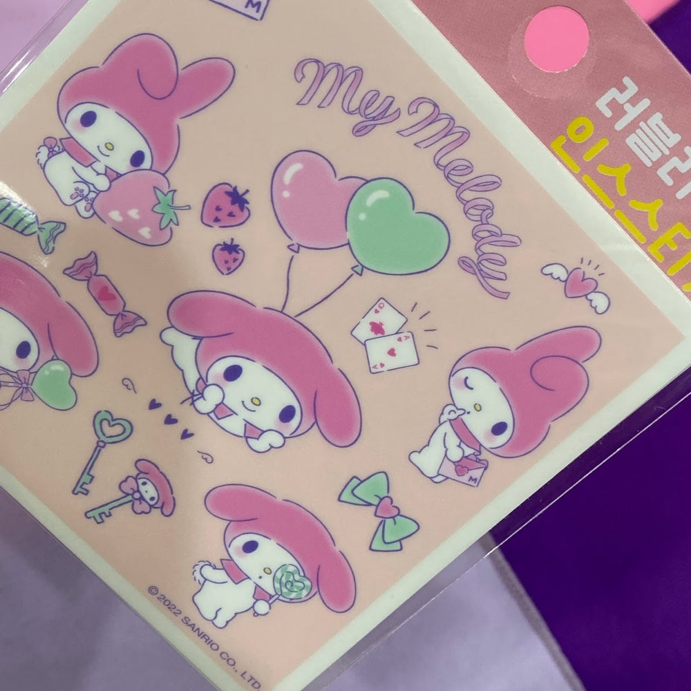 My Melody & Kuromi Lovely Trendy Sticker (14)