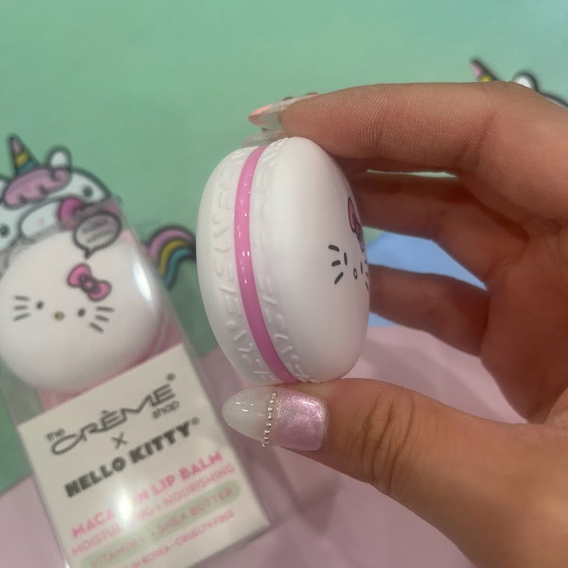 The Creme Shop x Hello Kitty Macaron Lip Balm "Sweet Sprinkles"