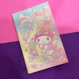 My Melody "Twinkle Rainbow" Notebook