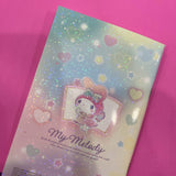 My Melody "Twinkle Rainbow" Notebook