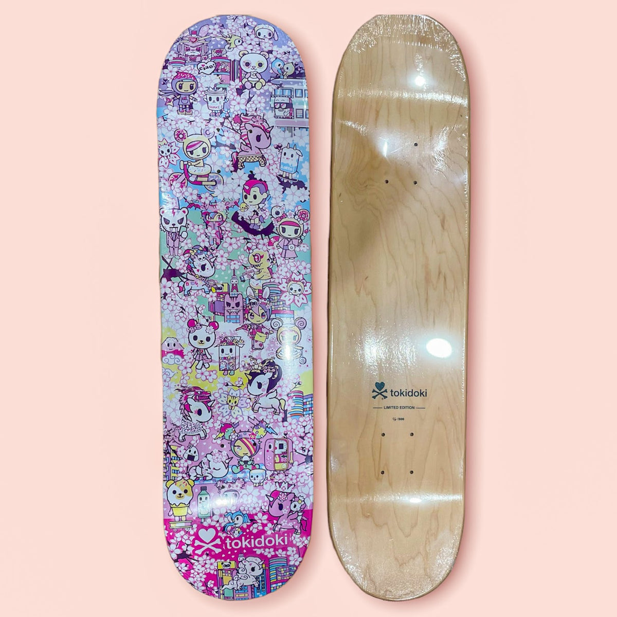 Tokidoki Longboard factory Skate Deck