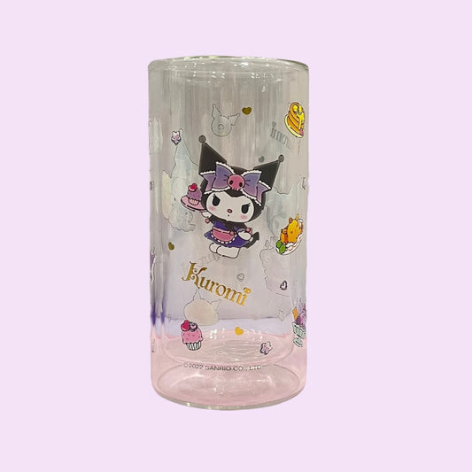 Kuromi Glass Cup