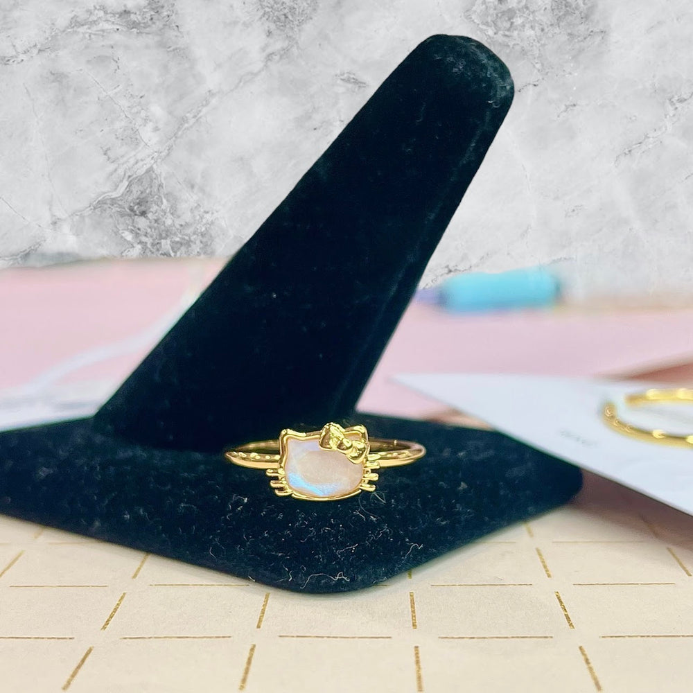 Pura Vida x Hello Kitty Moonstone Ring (Size 5)