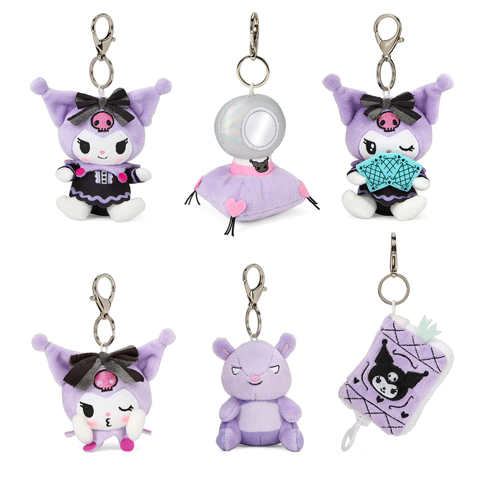 kidrobot x Kuromi "Fortune" Mini Plush Charm