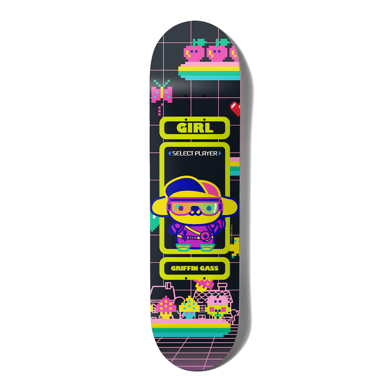 Girl x Sanrio "Kawaii Arcades" Gass/Pompompurin Skate Deck [SEE DESCRIPTION]