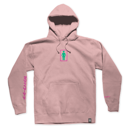 Girl x Sanrio "Kawaii Arcade" Friends Hoodie (Dusty Pink)